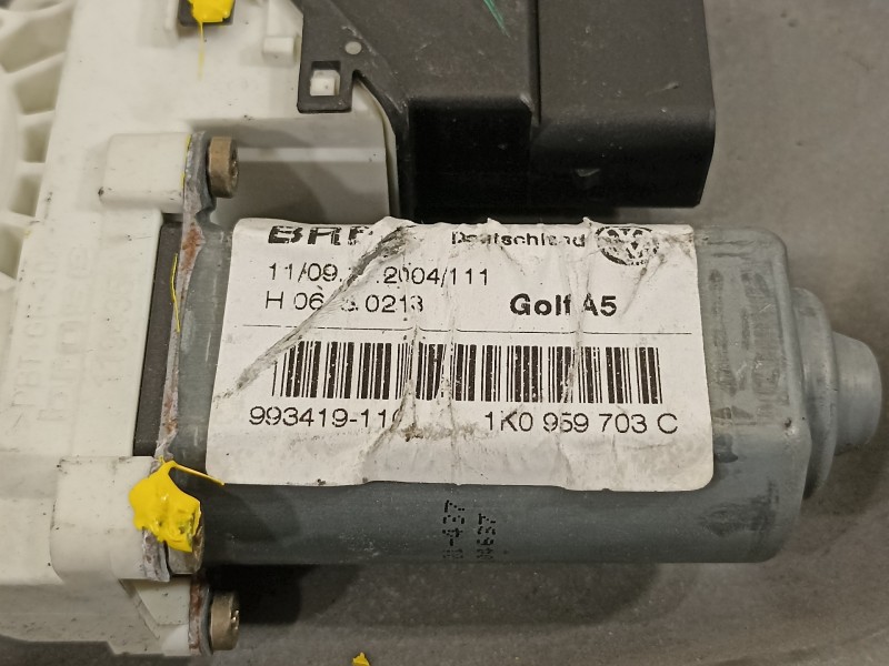 Recambio de elevalunas trasero izquierdo para volkswagen golf v berlina (1k1) sportline referencia OEM IAM 1K4839461A  