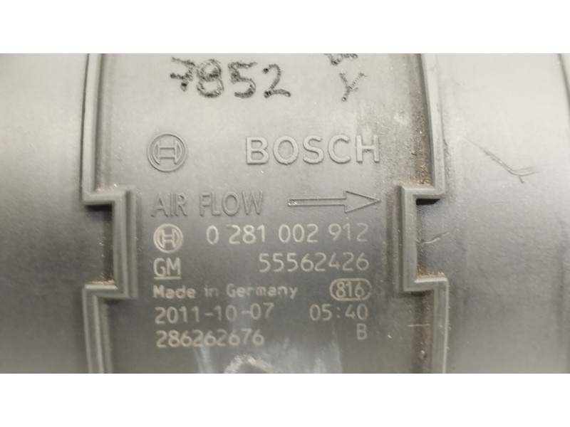 Recambio de caudalimetro para chevrolet cruze ls referencia OEM IAM 55562426 0281002912 