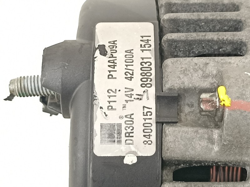 Recambio de alternador para opel astra h ber. cosmo referencia OEM IAM 8980311541  