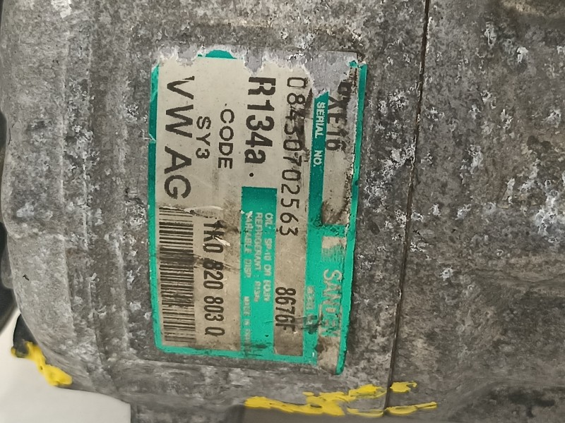 Recambio de compresor aire acondicionado para seat altea (5p1) hot referencia OEM IAM 1K0820803Q  