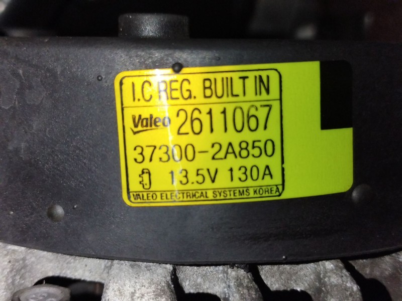 Recambio de alternador para kia cee´d spirit referencia OEM IAM   