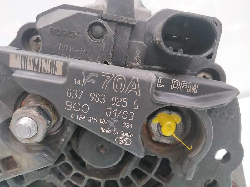 Recambio de alternador para seat ibiza (6l1) stella referencia OEM IAM 037903025G  