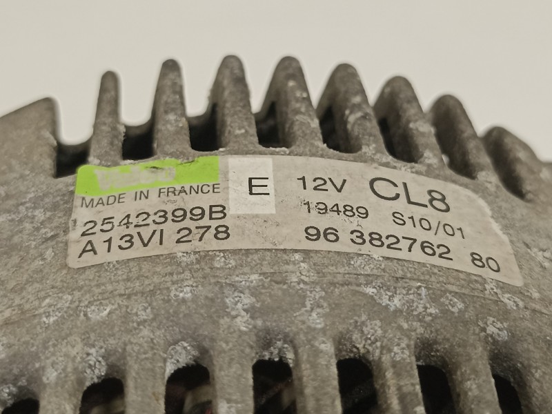 Recambio de alternador para peugeot 306 cabriolet (s2) 1.6 referencia OEM IAM 9638276280  