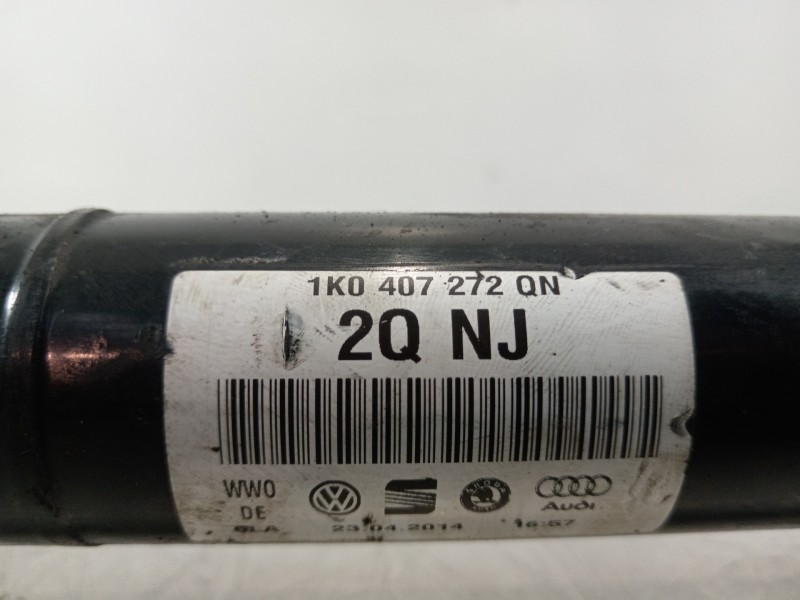 Recambio de transmision delantera derecha para seat leon (5f1) i-tech referencia OEM IAM 1K0407272QN  