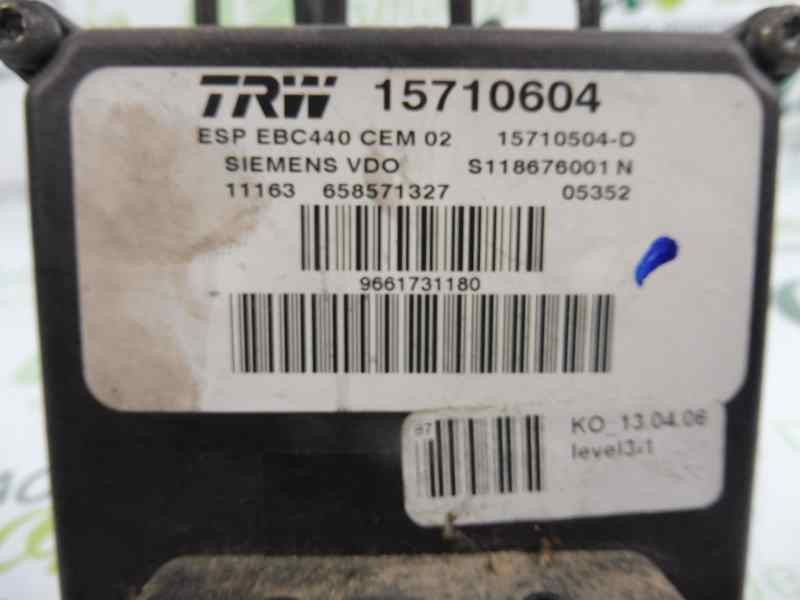 Recambio de abs para peugeot 407 sw sr confort referencia OEM IAM 9661731180  