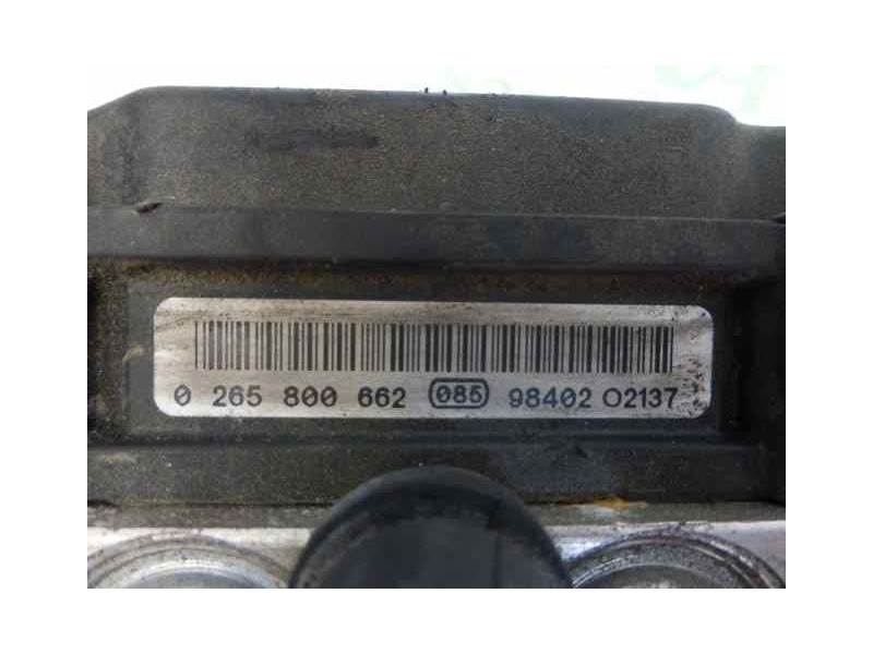 Recambio de abs para citroën nemo sx referencia OEM IAM 51801321 0265231997 0265800662