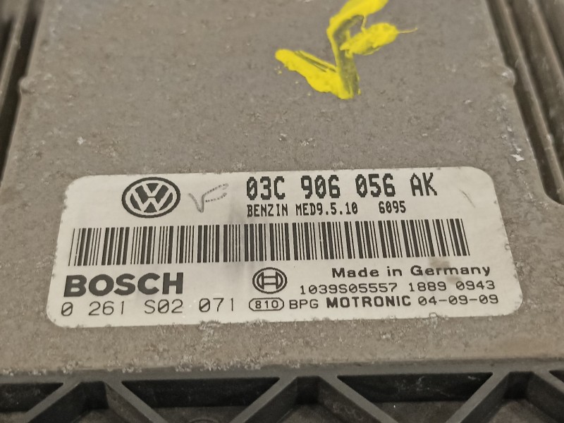 Recambio de centralita motor uce para volkswagen golf v berlina (1k1) highline referencia OEM IAM 03C906056AK 0261S02071 
