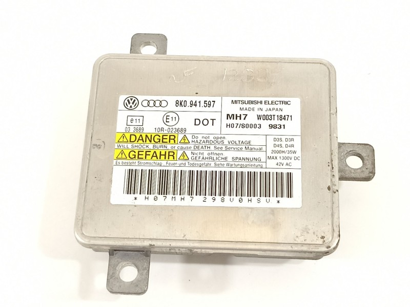 Recambio de centralita faros xenon para audi a5 sportback (8t) 2.0 tdi (105kw) referencia OEM IAM 8K0941597  