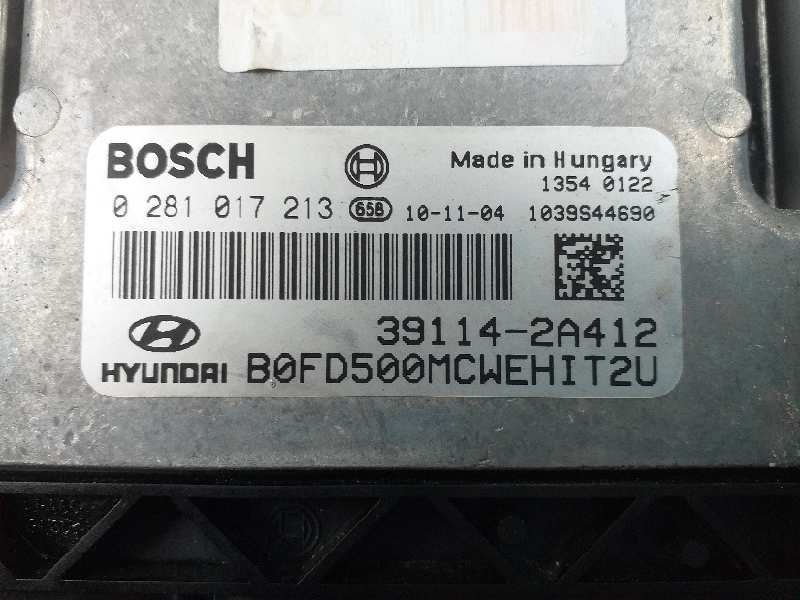 Recambio de centralita motor uce para hyundai i30 comfort referencia OEM IAM 391142A412 0281017213 
