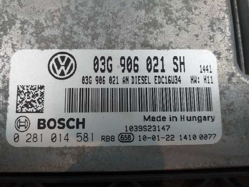 Recambio de centralita motor uce para seat leon (1p1) reference referencia OEM IAM 03G906021SH 0281014581 