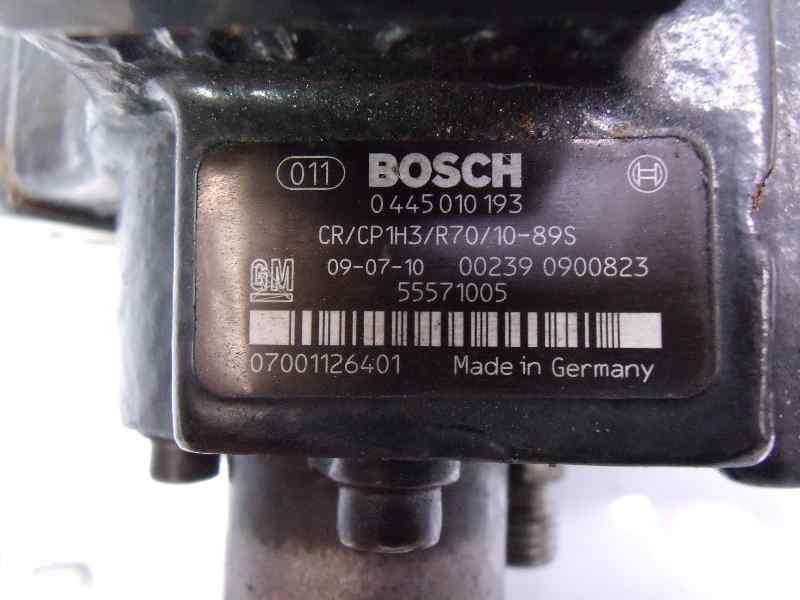Recambio de bomba inyeccion para opel insignia berlina edition referencia OEM IAM 55571005 0445010193 07001126401