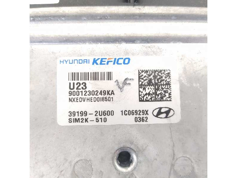 Recambio de centralita motor uce para hyundai tucson style 2wd referencia OEM IAM 391992U600 1C06929X 