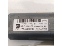 Recambio de motor elevalunas delantero derecho para seat leon (1p1) comfort limited referencia OEM IAM 1P0837402E 1K0959792M  2