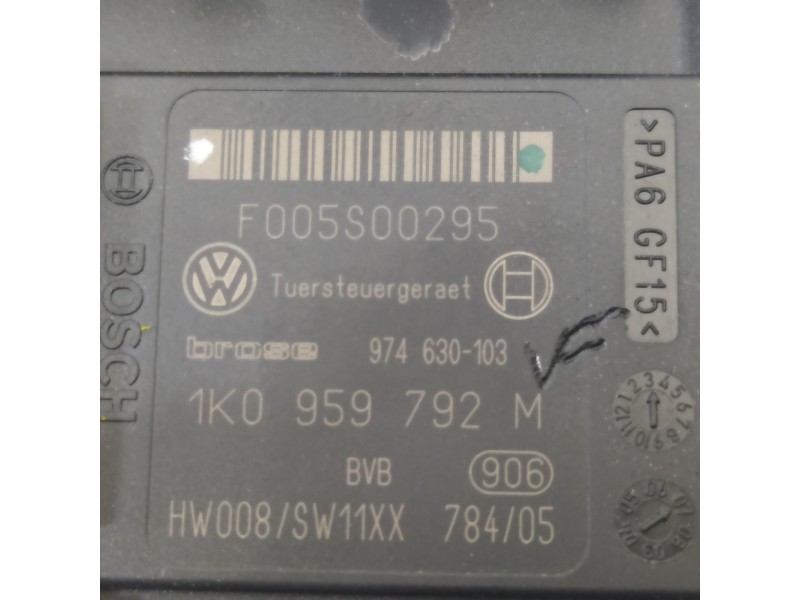 Recambio de motor elevalunas delantero derecho para seat leon (1p1) comfort limited referencia OEM IAM 1P0837402E 1K0959792M 