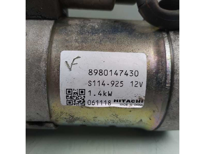 Recambio de motor arranque para opel astra gtc sport referencia OEM IAM 8980147430  