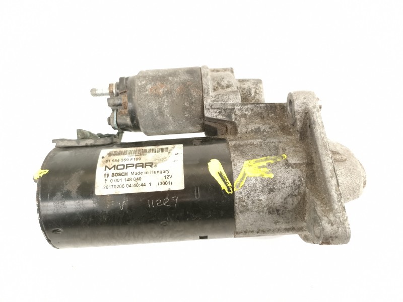 Recambio de motor arranque para jeep renegade deserthawk 4wd referencia OEM IAM 51984359F109  