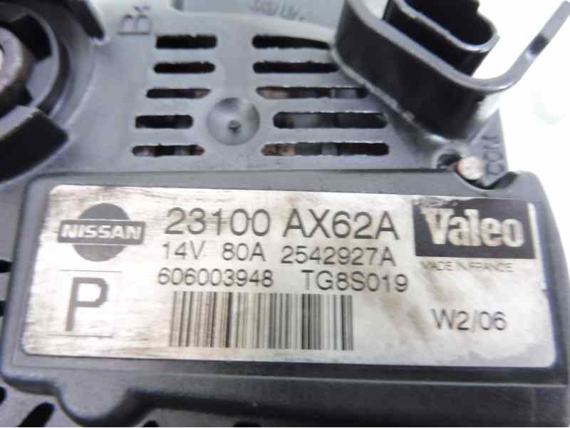 Recambio de alternador para nissan note (e11e) naru edition referencia OEM IAM 23100AX62A 2542927A TG8S019