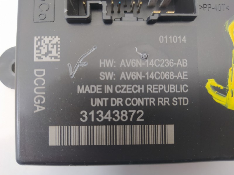 Recambio de modulo confort para volvo v40 cross country plus referencia OEM IAM 31343872 AV6N14C068AE 