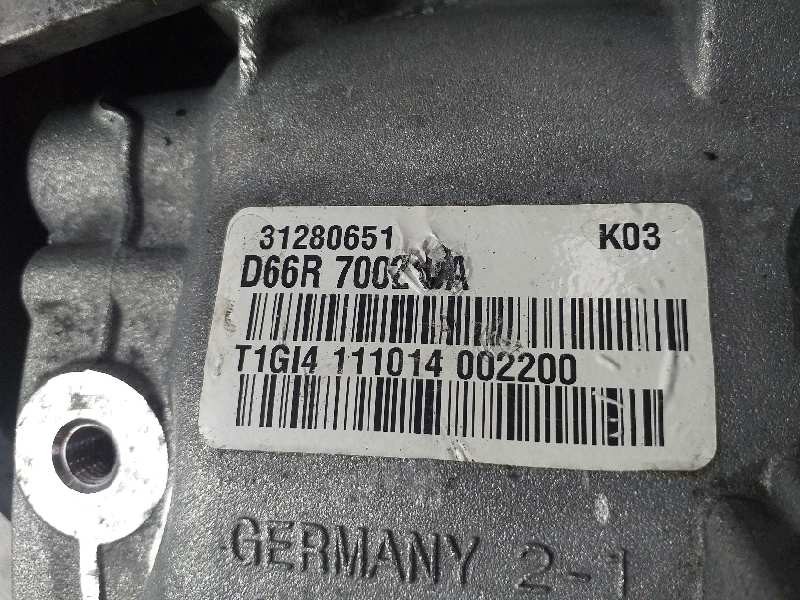 Recambio de caja cambios para volvo v40 cross country plus referencia OEM IAM D66R7002BA T1GI4 D66R7M127AA