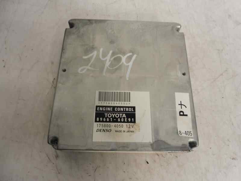 Recambio de centralita motor uce para toyota land cruiser (j12) 3.0 d4-d vx referencia OEM IAM 8966160E91 1758004050 