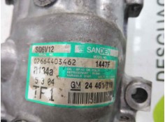 Recambio de compresor aire acondicionado para opel corsa c blue line referencia OEM IAM 24461719 SD6V12  2