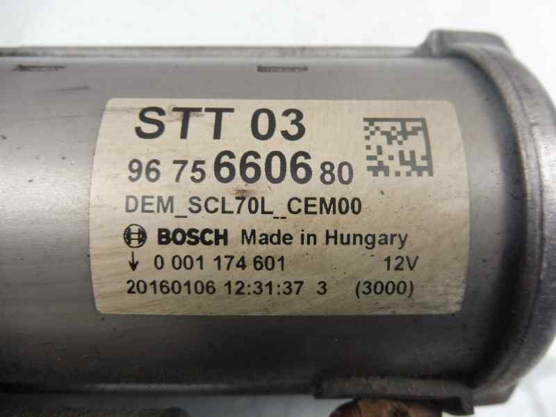 Recambio de motor arranque para citroën c4 picasso live referencia OEM IAM 9675660680 0001174601 