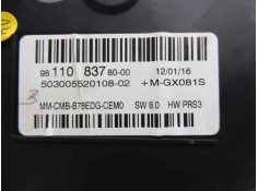 Recambio de cuadro instrumentos para citroën c4 picasso live referencia OEM IAM 9811083780 50300552010802  2