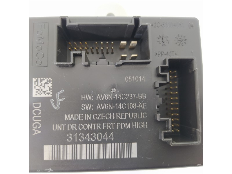 Recambio de modulo confort para volvo v40 cross country plus referencia OEM IAM 31343044 AV6N14C237BB AV6N14C108AE