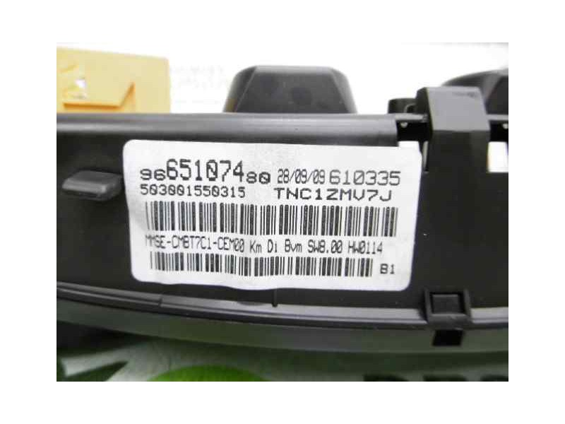 Recambio de cuadro instrumentos para peugeot 308 sport referencia OEM IAM 9665107480 503001550315 