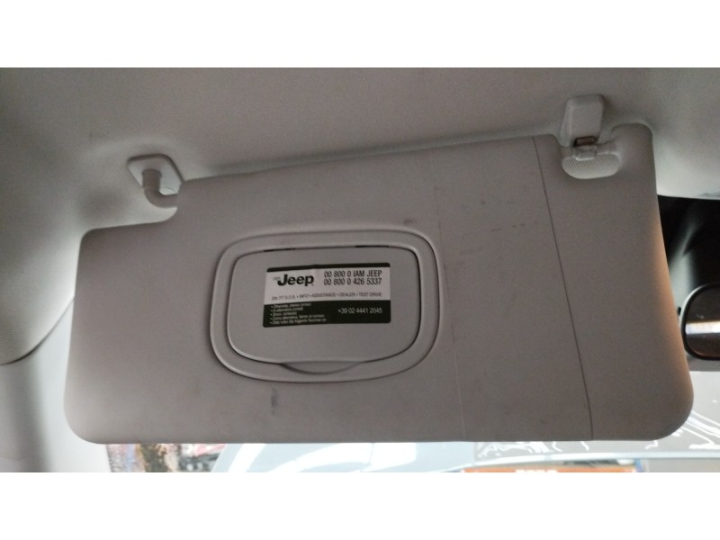 Recambio de parasol izquierdo para jeep renegade deserthawk 4wd referencia OEM IAM 735599276  