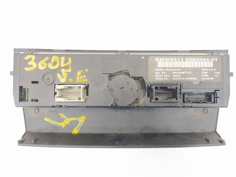 Recambio de mando climatizador para bmw serie 3 berlina (e90) 330d referencia OEM IAM 64116983944  