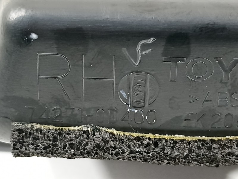 Recambio de mando elevalunas trasero derecho para toyota yaris hsd active referencia OEM IAM 742710D400 8292M6D 