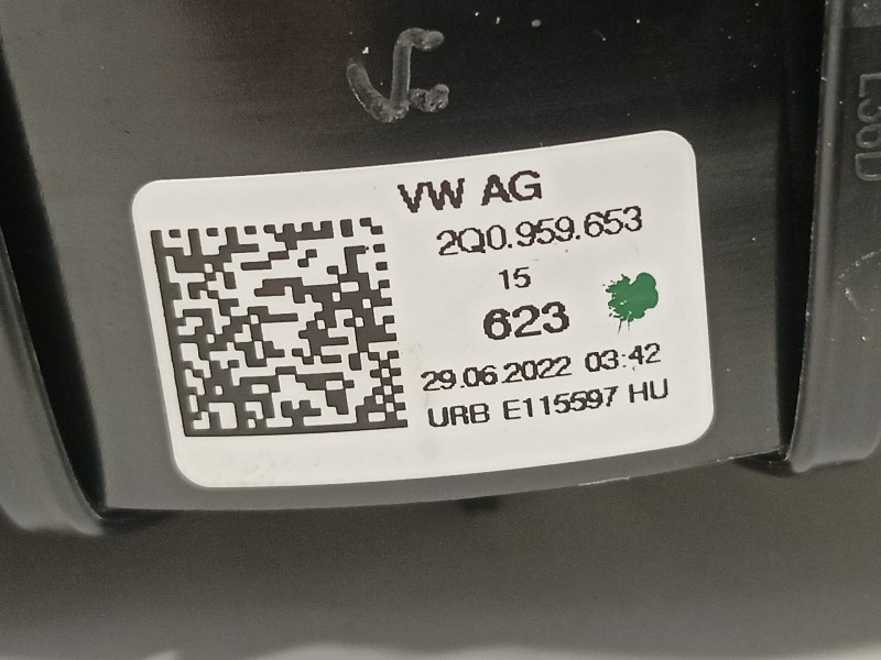 Recambio de anillo airbag para seat arona xperience referencia OEM IAM 2Q0959653  