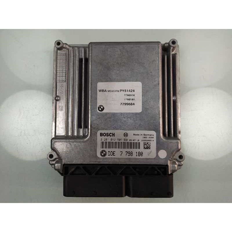 Recambio de centralita motor uce para bmw serie 3 berlina (e90) 320d referencia OEM IAM 7798180 0281012501 7799684