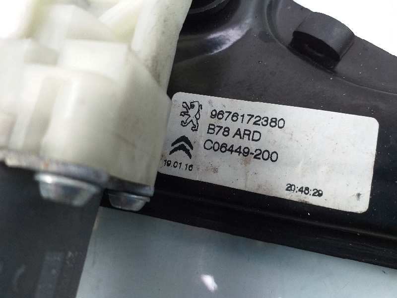 Recambio de elevalunas trasero derecho para citroën c4 picasso live referencia OEM IAM 9676172380 9675288180 