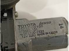 Recambio de elevalunas trasero izquierdo para toyota yaris hsd active referencia OEM IAM 857100D100 973582101 AV2621002331 2