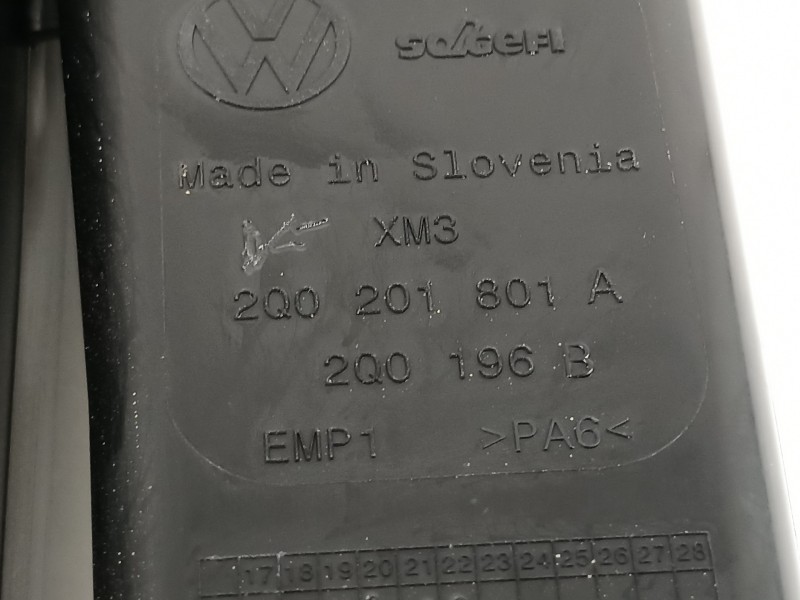 Recambio de filtro carbono activo para seat arona xperience referencia OEM IAM 2Q0201801A  