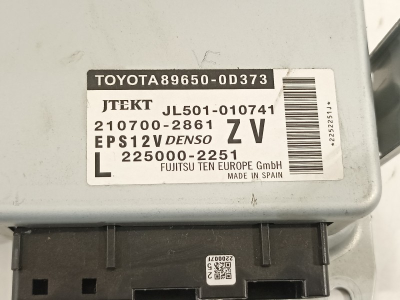 Recambio de modulo electronico para toyota yaris hsd active referencia OEM IAM 896500D373 2107002861 2250002251