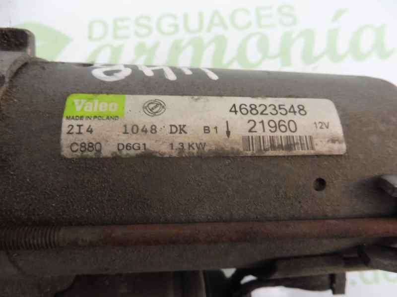 Recambio de motor arranque para lancia ypsilon (101) 1.3 16v multijet platino referencia OEM IAM 46823548  