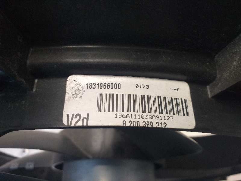 Recambio de electroventilador para renault twingo authentique referencia OEM IAM 822369312  