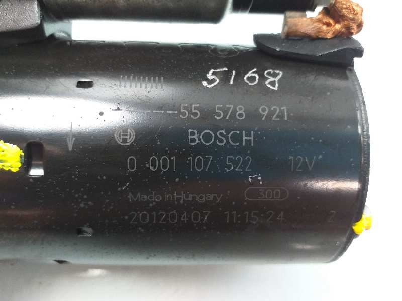 Recambio de motor arranque para opel meriva b design edition referencia OEM IAM 55578921  