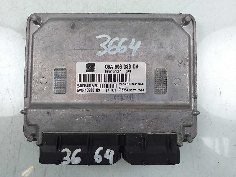 Recambio de centralita motor uce para seat altea (5p1) sport-up referencia OEM IAM 06A906033DA 5WP4023303 