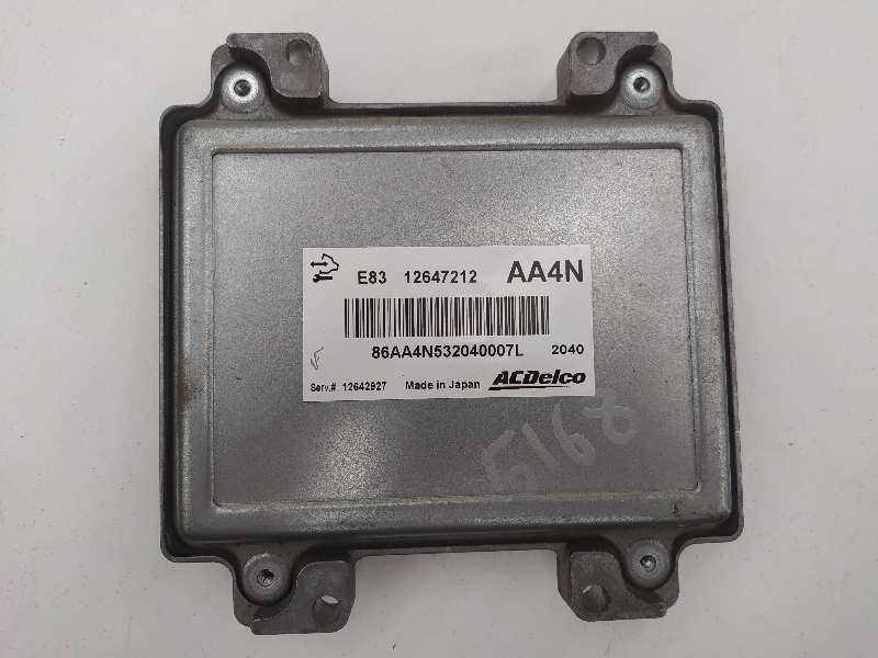Recambio de centralita motor uce para opel meriva b design edition referencia OEM IAM 12647212 12642927 86AA4N532040007L