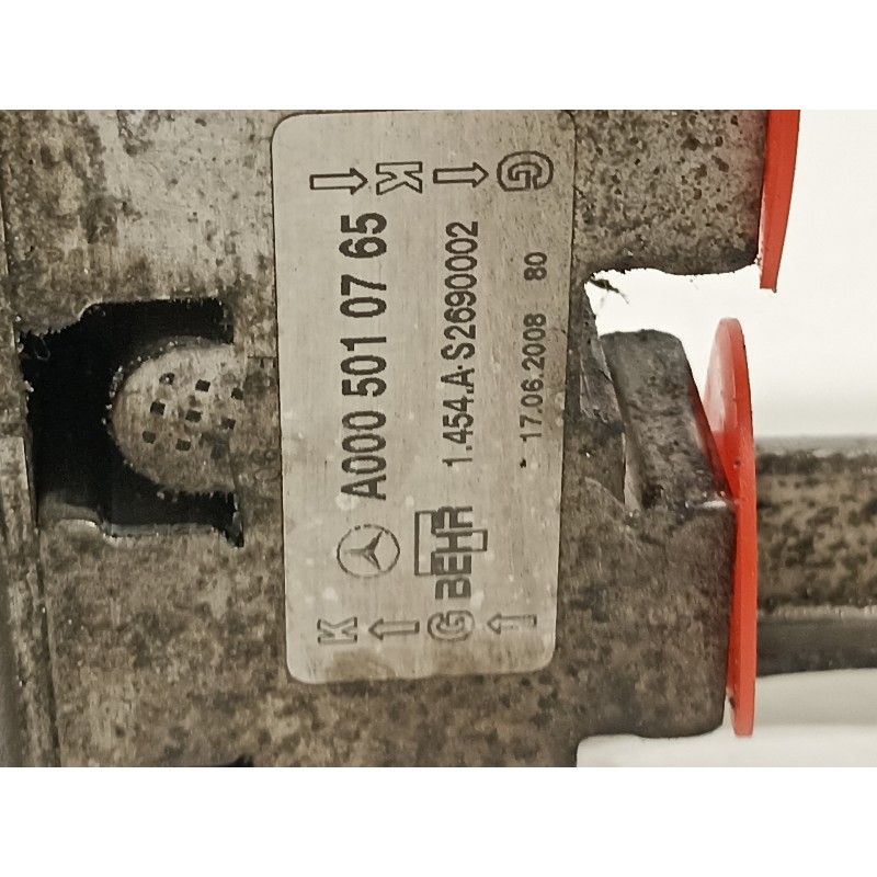 Recambio de radiador aceite para mercedes-benz clase m (w164) 280 cdi 4m edition 10 referencia OEM IAM A1645002500 A0005010765 