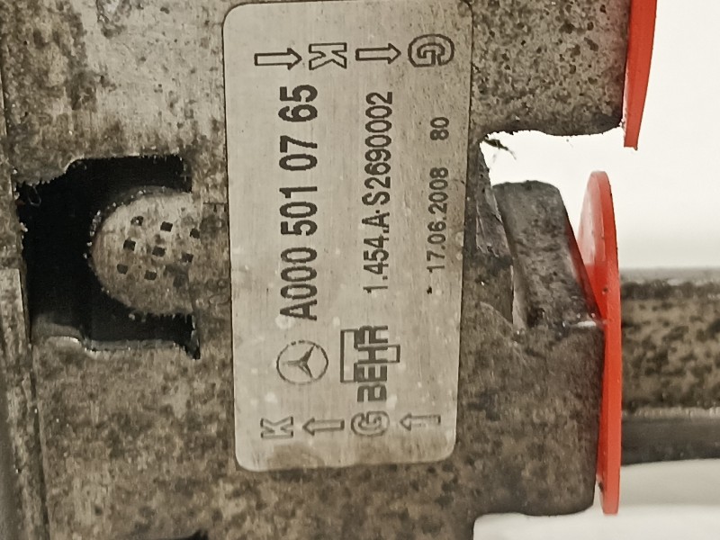 Recambio de radiador aceite para mercedes-benz clase m (w164) 280 cdi 4m edition 10 referencia OEM IAM A1645002500 A0005010765 