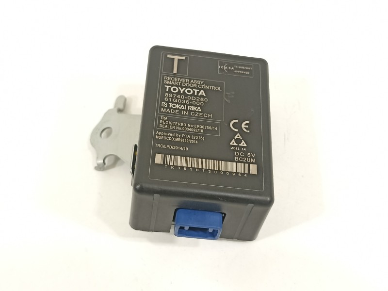 Recambio de modulo electronico para toyota yaris hsd active referencia OEM IAM 897400D280 61G036000 