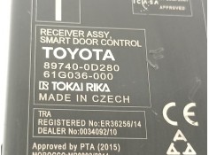 Recambio de modulo electronico para toyota yaris hsd active referencia OEM IAM 897400D280 61G036000  2