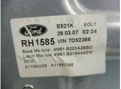 Recambio de elevalunas delantero derecho para ford focus berlina (cap) trend referencia OEM IAM 4M51B203A28BG 4M51B219A64EM 4M5T 2