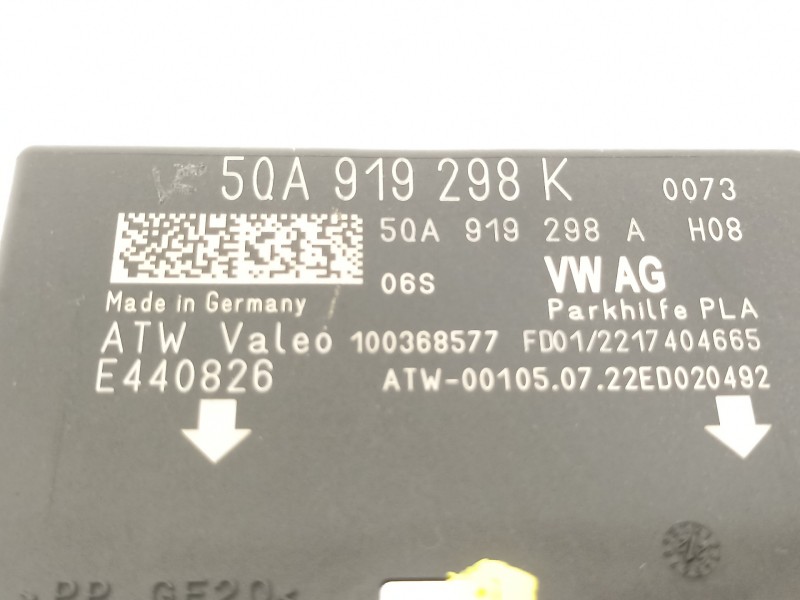 Recambio de modulo electronico para seat arona xperience referencia OEM IAM 5QA919298K 5QA919298A 