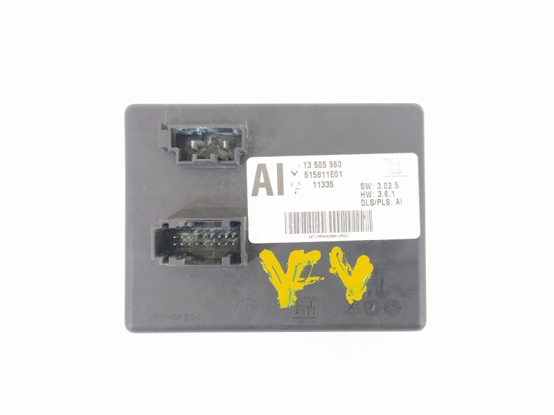 Recambio de modulo electronico para opel meriva b design edition referencia OEM IAM 13505960 515811E01 